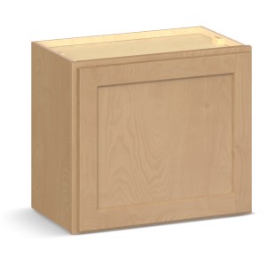 RELIABILT Parkstone II Wall Cabinet, Wheat Stained, 21" W, 1 Door, Fully Assembled - 641533 | Lowe's Pro Supply